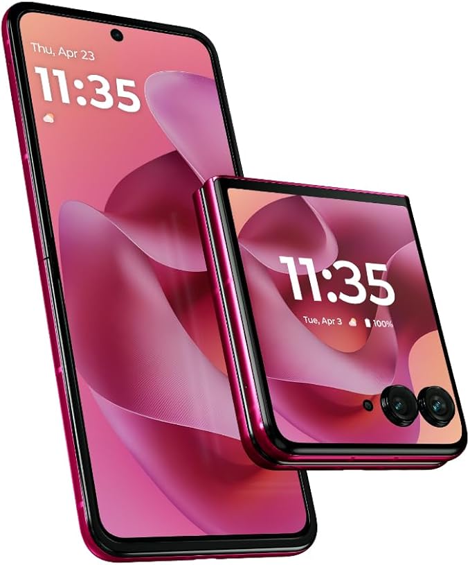 buy Cell Phone Motorola Moto Razr+ 2025 XT2557 256GB - Hot Pink - click for details